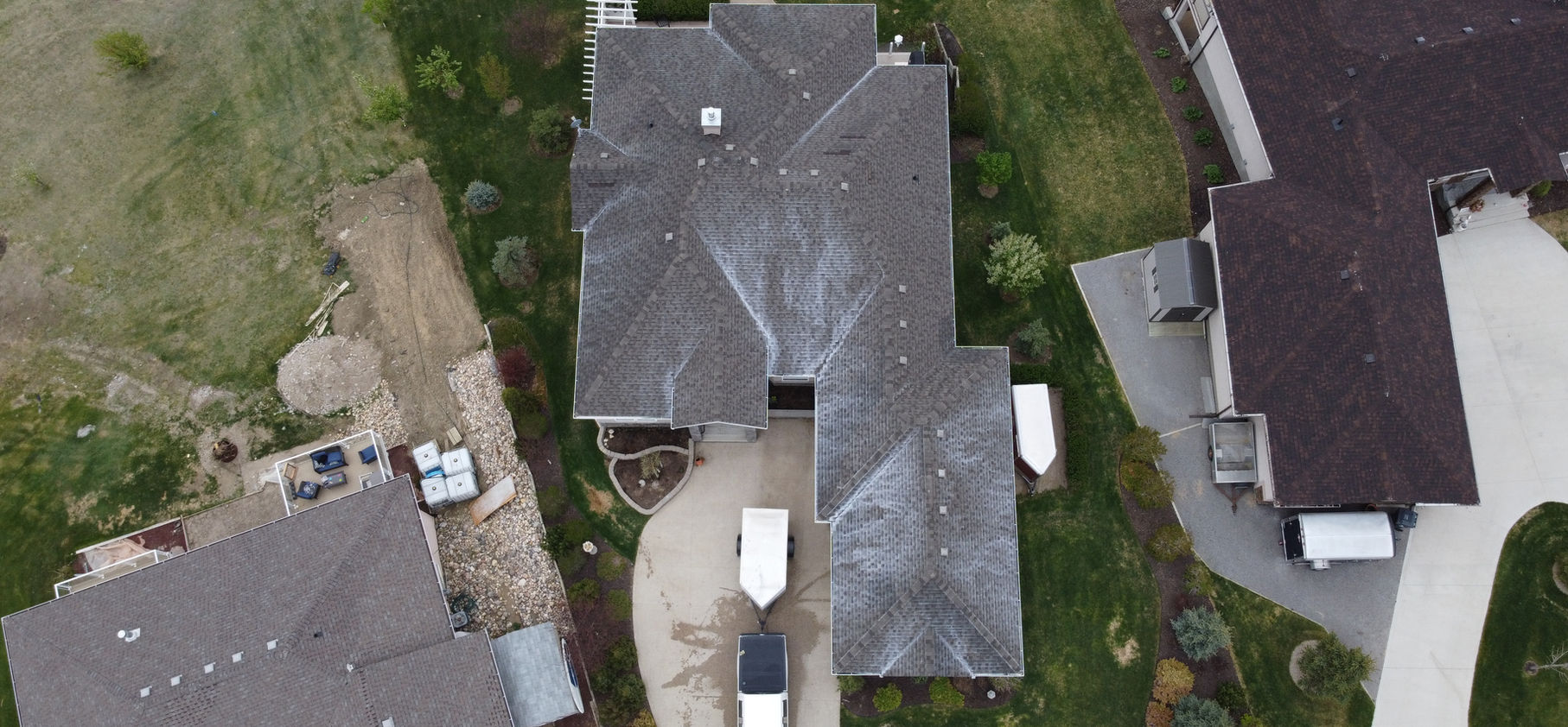 Roof rejuvenation in progress